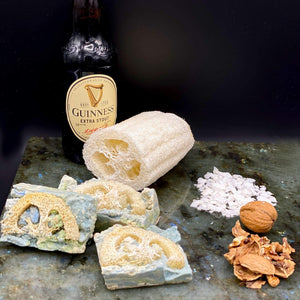 Guinness Stout, Loofah and Exfoliant Soap