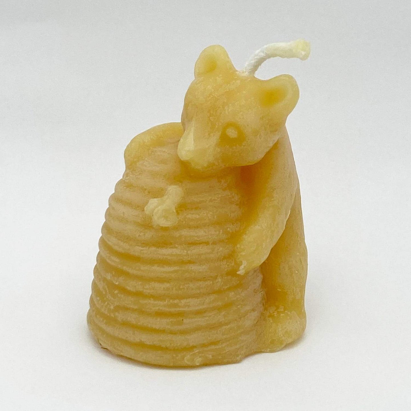 Honey Bear Candle - front